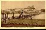 CPA DE NEUF BRISACH - LE PONT DE BATEAUX ET VIEUX BRISACH - Neuf Brisach