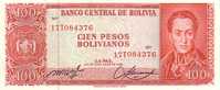 BOLIVIE   100 Pesos Bolivianos   Non Daté   Pick 164c     ***** BILLET  NEUF ***** - Bolivië