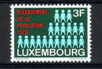 LUXEMBOURG MNH** MICHEL 811 €0.30 RECENSEMENT POPULATION - Neufs