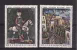 LUXEMBOURG MNH** MICHEL 790/91 €1.20 PEINTRE JOSEPH KUTTER - Unused Stamps