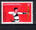 LUXEMBOURG MNH** MICHEL 848 €0.50 TIR A L´ARC - Unused Stamps