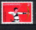 LUXEMBOURG MNH** MICHEL 848 €0.50 TIR A L´ARC - Ungebraucht