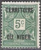 Niger 1921 Michel Taxe 1 Neuf ** Cote (2002) 1.20 Euro Tambour - Ongebruikt