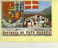 Souvenir Du Pays Basque Folklore + Blason Avec Explication Au Dos - CPM 1978 - Ed Cely N° 1983 - Andere & Zonder Classificatie