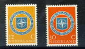 NETHERLAND MNH** MICHEL 728/29 NATO - OTAN