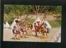 Colorful Indians Dancers ( Danseurs Indiens Carte Expédiée Du Michigan) - Indios De América Del Norte
