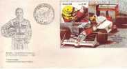 BRASILE 1989 - Yvert BF 76 - FDC - Annullo Speciale Illustrato - Automobile