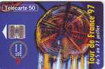 TOUR DE FRANCE 50U SC7 06.97 BON ETAT - 1997