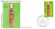 Wallis Et Futuna. FDC Tiki Wallisien 1984. - FDC