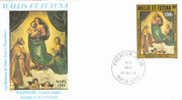 Wallis Et Futuna. FDC Noel 1983.Peinture.Raphael. - FDC