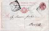 ORVIETO - Anno 1899 - Stamped Stationery