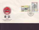 105 Fdc Olympic Games Tokio 1964 - Zomer 1964: Tokyo