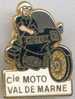 POLICE-COMPAGNIE MOTO VAL DE MARNE Noir E.g.f. - Polizia