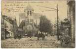 Clichy - La Vieille Eglise Et Le Boulevard National - Clichy