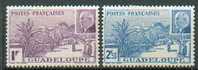 GUAD 25 - YT 161/62 * - Unused Stamps