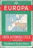 CARTA AUTOMOBILISTICA - Anno 1952 - Tourisme, Voyages