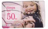 SIMPA - 50. Kuna ( Croatia GSM Prepaid Card ) * T-mobile * Children Child Childrens Enfant Enfants - Croatie