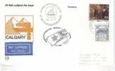 A246 Marcophilie FDC Winter Olympic Games Calgary 13/2/88 - Sonstige & Ohne Zuordnung