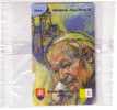 POPE JOHN PAUL II No.2 ( Slovakia Mint Card - Only 1250.ex ) Pape Papst Papa Paus Karol Wojtyla Jean Juan Pablo Religion - Slowakei