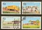 ZAMBIA 1974 CTO Stamp(s) U.P.U. 133-136 #6387 - Zambie (1965-...)