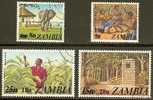 ZAMBIA 1979 CTO Stamp(s) Overprints 197-200 #6399 - Zambia (1965-...)