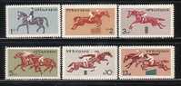 BULGARIA / BULGARIE - 1965 - Hippisme - 6v** - Reitsport