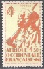 Afrique Occidentale Française 1945 Michel 18 Neuf ** Cote (2001) 0.90 € Soldats Coloniaux - Neufs