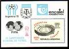 ARGENTINA - 1978 - World Footbal Coup - Bl. Avec Surcharg - MNH - 1978 – Argentina