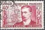 Afrique Occidentale Française 1952 Michel 63 O Cote (2001) 0.40 € Treich Laplene Cachet Rond - Gebraucht