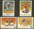 ZAMBIA 1984 CTO Stamp(s) Kaunda 310-313 #6420 - Zambie (1965-...)