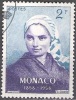 Monaco 1958 Michel 591 O Cote (2008) 0.20 Euro Bernadette Soubirous Cachet Rond - Gebruikt