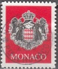 Monaco 2000 Michel 2537 O Cote (2008) 1.00 Euro Armoiries Cachet Rond - Usati