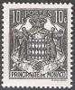 Monaco 1940 Michel 220 Neuf * Cote (2008) 0.30 Euro Armoirie - Unused Stamps