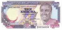 ZAMBIE   10 Kwacha  Non Daté   Pick 31a  Signature 8     ***** QUALITE  XF ***** - Zambia