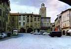 Cpsm Bagnols Sur Ceze , Place De La Mairie , Voitures , Commerces - Bagnols-sur-Cèze