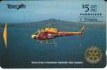 NEW ZEALAND $5 ROTARY CLUB RESCUE HELICOPTER TRANSPORT FUNDSRAISING ISSUE SOLD AT PREMIUM MINT  NZ-F-2 SPECIAL PRICE !!! - Nouvelle-Zélande