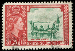 Pays : 427,1 (Salomon (îles) : Colonie Britannique)  Yvert Et Tellier N° :   85 (o) - Isole Salomone (...-1978)