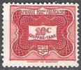 Afrique Equatoriale Française 1947 Michel Taxe 12 Neuf ** Cote (2002) 0.50 € Petit Chiffre - Nuevos