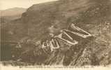 Delcampe - Environs De Sospel - Les Lacets De La Route Du Col De Braüs - Sospel