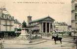 SAINT GERMAIN EN LAYE "La Ville - La Place Thiers Et L´Eglise" - St. Germain En Laye (Kasteel)
