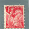 Francia - N.  433  Used (UNI) 1939-41 - 1939-44 Iris