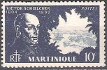 Martinique 1945 Michel 207 Neuf ** Cote (2004) 0.30 Euro Victor Schoelcher - Unused Stamps