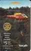 NEW ZEALAND $5  ROTARY  LOGO  HELICOPTER  RESCUE  LANDSCAPE  MINT GPT  NZ-F-4   SOLD AT PREMIUM - Nieuw-Zeeland
