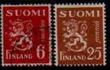 FINLAND   Scott   #  158-76I  F-VF USED - Usados