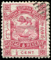 Pays :  70 (Borneo Du Nord : Compagnie)  Yvert Et Tellier :   18 (o) Dent 14 - Bornéo Du Nord (...-1963)