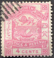 Pays :  70 (Borneo Du Nord : Compagnie)  Yvert Et Tellier :   38 (o) - Bornéo Du Nord (...-1963)