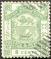 Pays :  70 (Borneo Du Nord : Compagnie)  Yvert Et Tellier :   41 (o) - Bornéo Du Nord (...-1963)