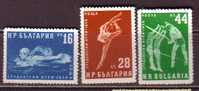 L1323 - BULGARIE BULGARIA Yv N°934/36 ** SPORT - Ongebruikt