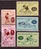 L1327 - BULGARIE BULGARIA Yv N°947/51 ** SPORT - Unused Stamps