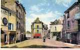 CPA 49: DOUE La FONTAINE  Place D'Orléans Animée Avec Commerces - Doue La Fontaine